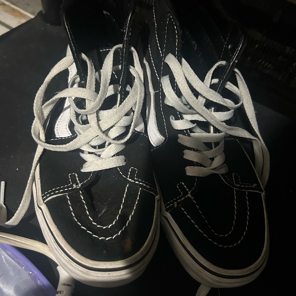Vans high top Size 5.5Y - Picture 2 of 2
